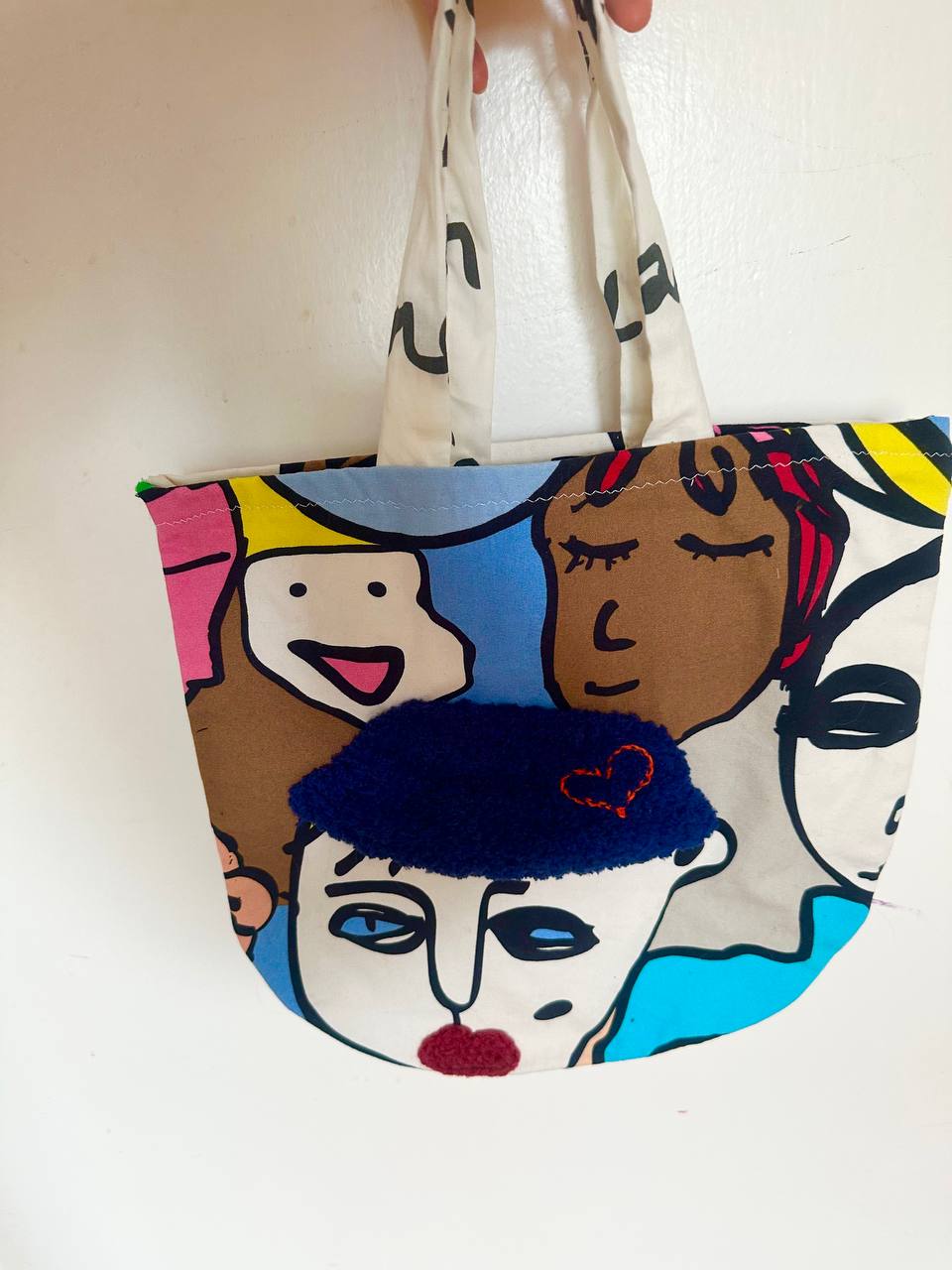 IKEA tote bag faces