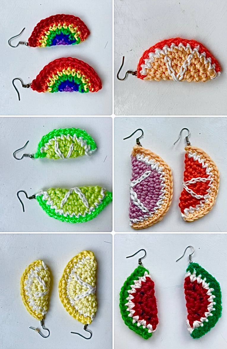 Fruit Earrings